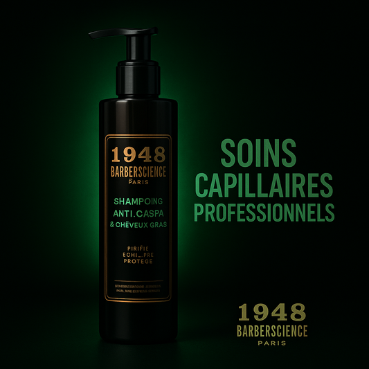 Shampoing Anti-Caspa & Cheveux Gras – 1948 BARBERSCIENCE PARIS