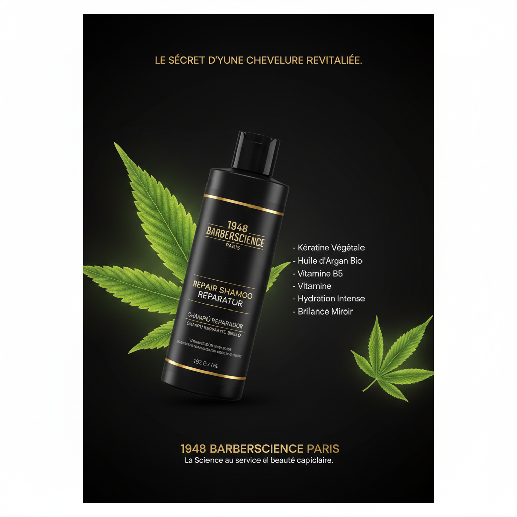 Shampoing Réparateur – 1948 BARBERSCIENCE PARIS