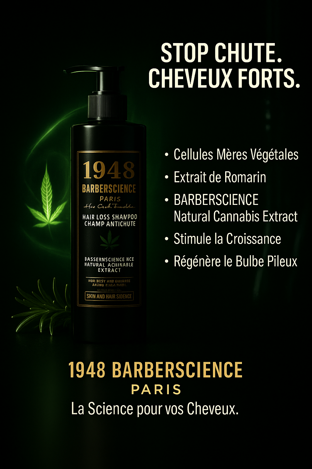 📦 Shampoing Anti-Chute – 1948 BARBERSCIENCE PARIS