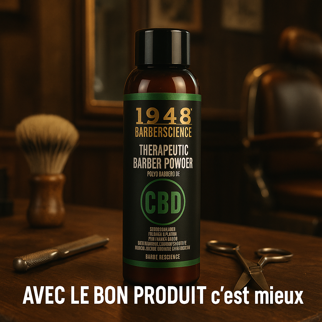Cannabis – Poudre Coiffante – 1948 BARBERSCIENCE