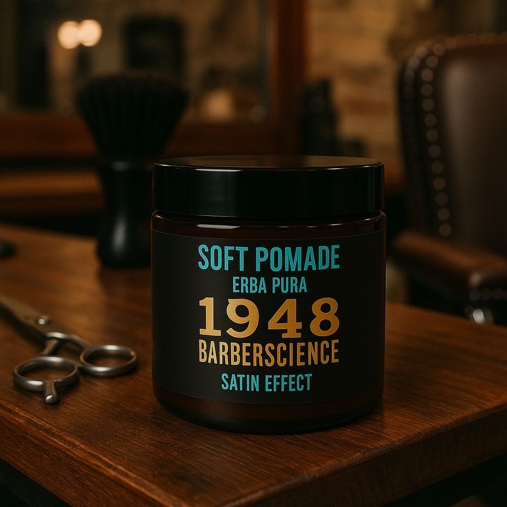 Soft Pomade Erba Pura – Pommade Coiffante & Soin Premium Description